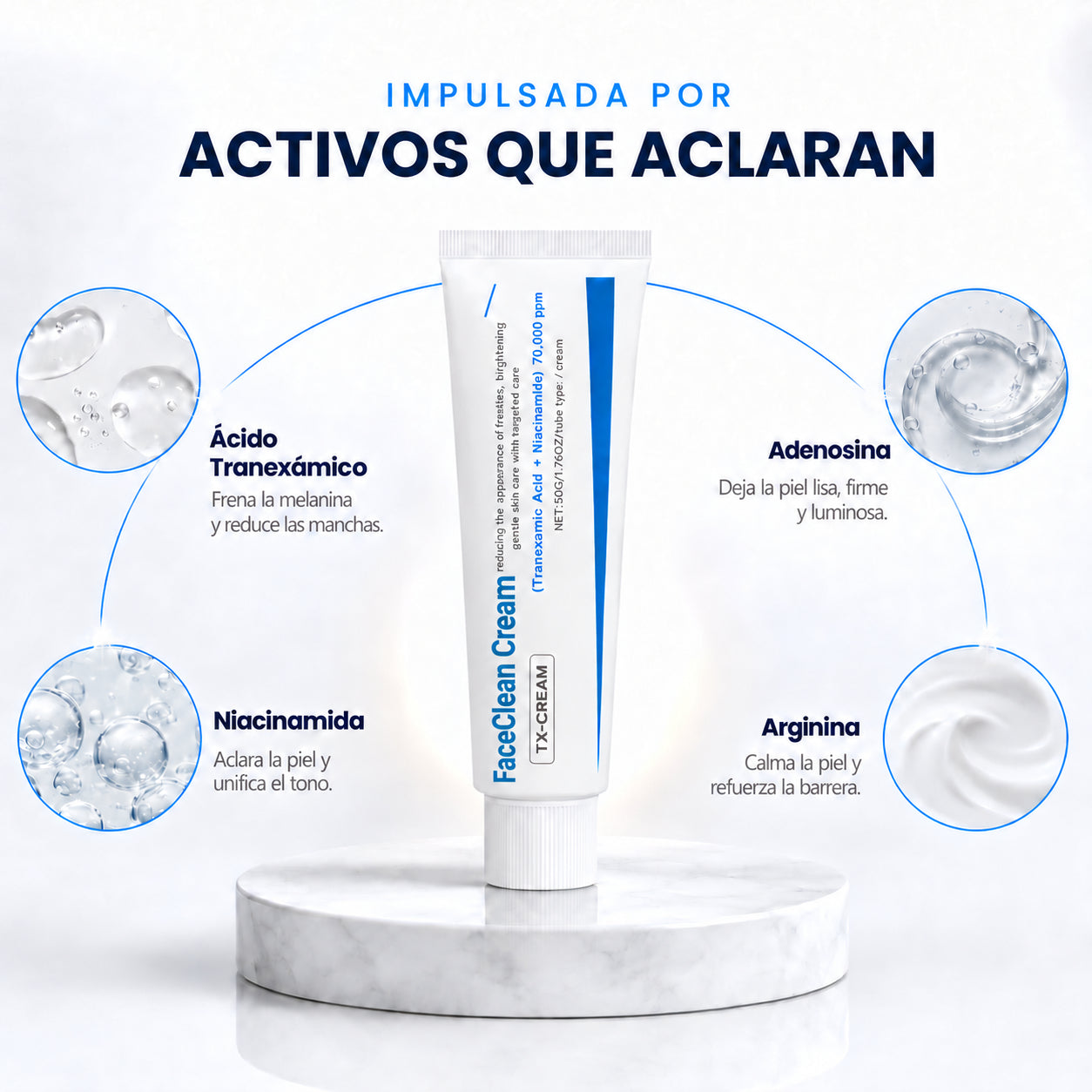 FaceClean Cream® Corrector de Manchas